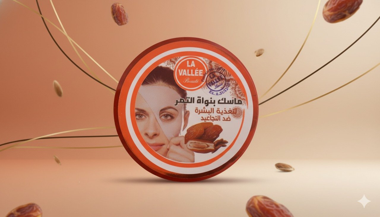 ماسك بنواة التمر