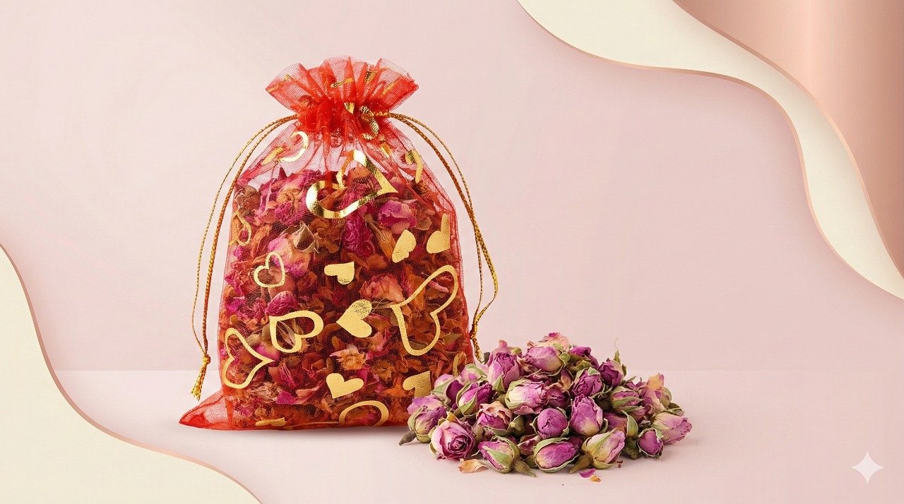 الورد المجفف